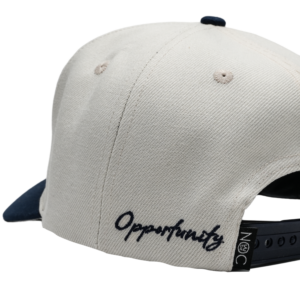 LOS IMIGRANTES SNAPBACK - Cream / Navy