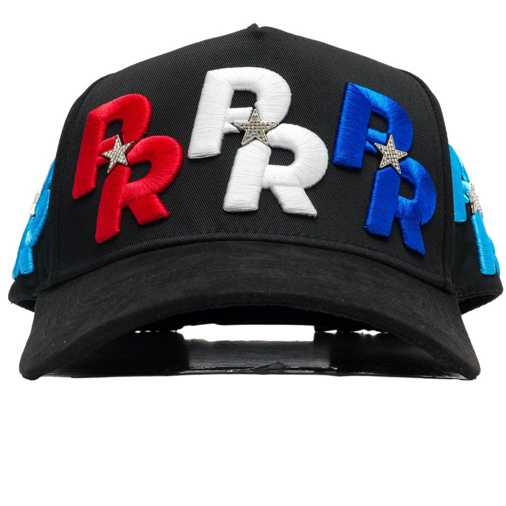 PR Monogram Snapback - PUERTO RICO
