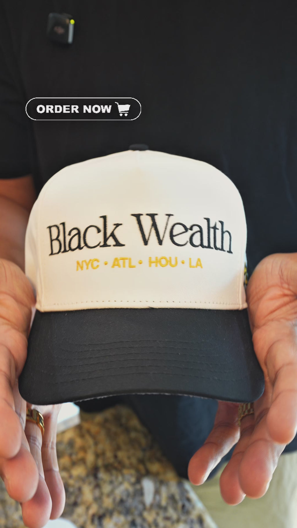 BLACK WEALTH Snapback