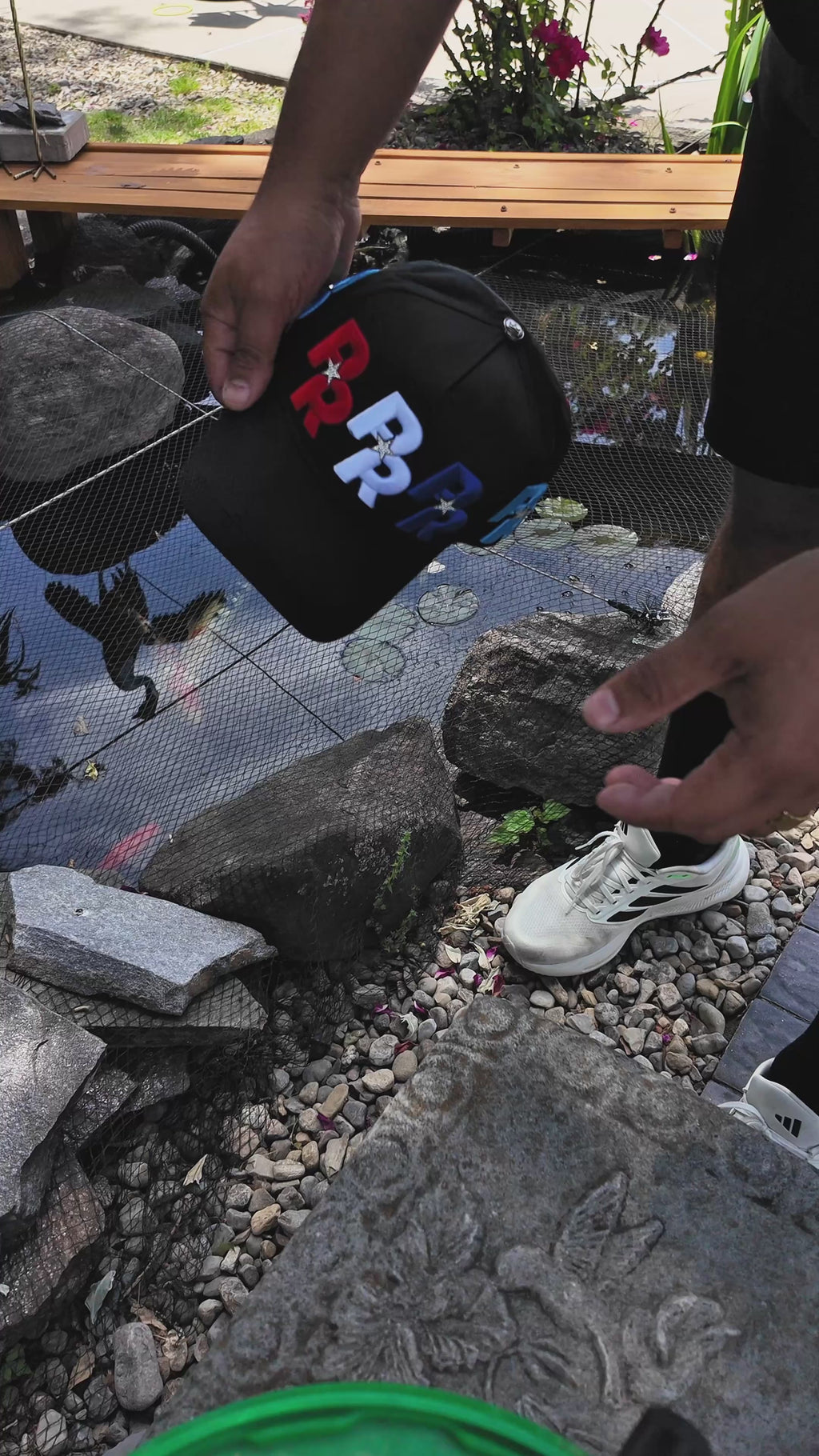 PR Monogram Snapback - PUERTO RICO