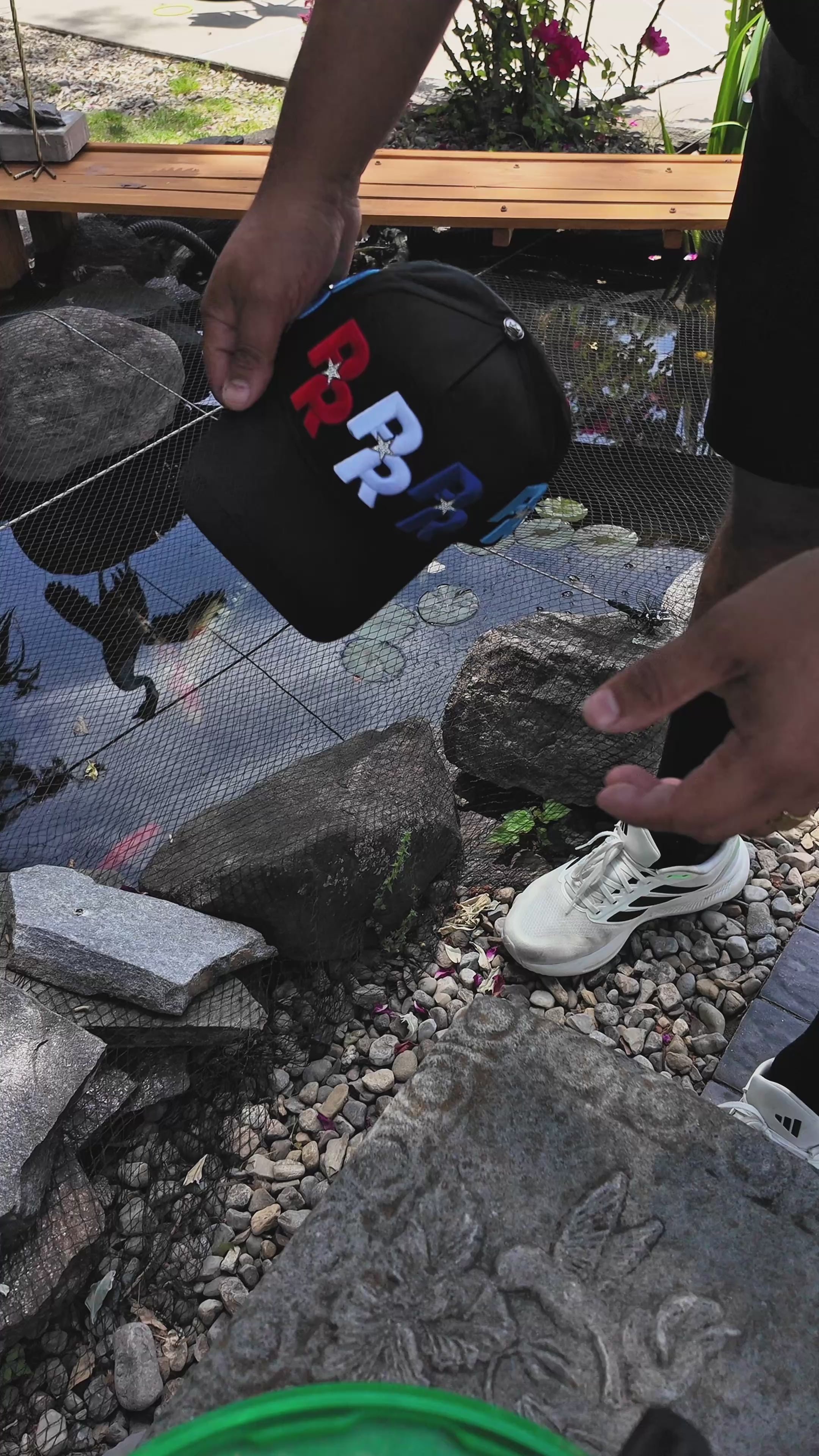 PR Monogram Snapback - PUERTO RICO
